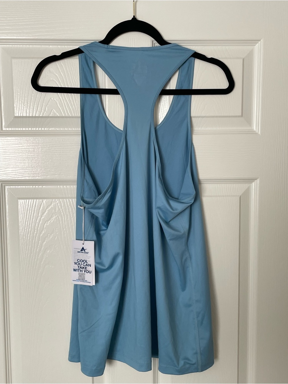 NWT ARCTIC COOL Active Cooling Tank Top Tee - Women's Size XL Blue Racerback NEW - Picture 3 of 6